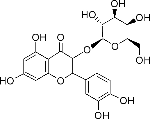 金丝桃苷-CAS:482-36-0