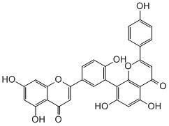 穗花杉双黄酮-CAS:1617-53-4