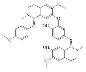 异莲心碱-CAS:6817-41-0