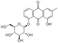 大黄酚-8-O-葡萄糖苷-CAS:13241-28-6