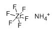 氟锆酸铵-CAS:16919-31-6