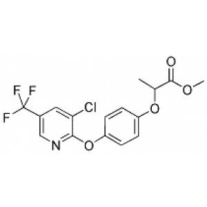 2-[4-(3-氯-5-三氟甲基-2-吡啶氧基)苯氧基]丙酸甲酯-CAS:69806-40-2