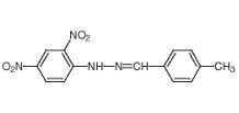 对甲苯甲醛 2,4-二硝基苯腙-CAS:2571-00-8