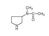 3-(N-乙酰-N-甲氨基)吡咯烷-CAS:79286-87-6