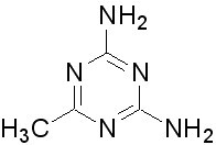 2,4-二氨基-6-甲基-1,3,5-三嗪-CAS:542-02-9