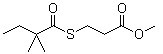 3-[(2,2-二甲基-1-氧代丁基)硫]丙酸甲酯-CAS:938063-63-9