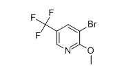 3-溴-2-甲氧基-5-三氟甲基吡啶-CAS:124432-63-9