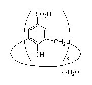 4-磺酸杯[8]芳烃水合物-CAS:137407-62-6