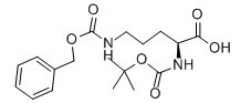 N-叔丁氧羰基-N'-苄氧羰基-L-鸟氨酸-CAS:2480-93-5