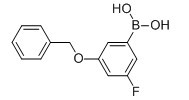 3-苄氧基-5-氟苯硼酸-CAS:850589-56-9