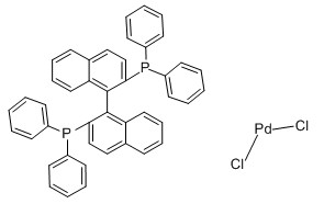 [(R)-(+)-2,2'-双(二苯基膦)-1,1'-联萘]二氯化钯-CAS:115826-95-4