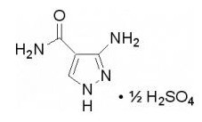 3-氨基-4-甲酰胺基吡唑半硫酸盐-CAS:27511-79-1