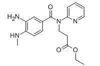 3-[(3-氨基-4-甲基氨基苯甲酰)吡啶-2-基氨基]丙酸乙酯-CAS:212322-56-0