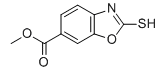 2-疏基苯并[D]噁唑-6-羧酸甲酯-CAS:72752-81-9