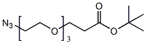 3-[2-[2-(2-叠氮基乙氧基)乙氧基]乙氧基]丙酸叔丁酯-CAS:252881-73-5