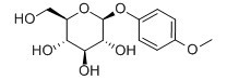 4-甲氧基苯基Β-D-吡喃葡萄糖苷-CAS:6032-32-2