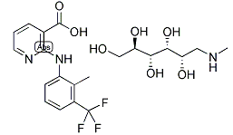 氟尼辛葡甲胺-CAS:42461-84-7