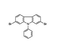 2,7-二溴-9-苯基咔唑-CAS:444796-09-2