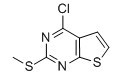 4-氯-2-(甲硫基)噻吩并[2,3-D]嘧啶-CAS:598298-10-3