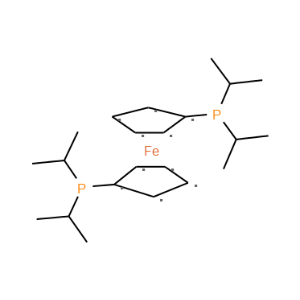 1,1'-双(二异丙基膦)二茂铁-CAS:97239-80-0