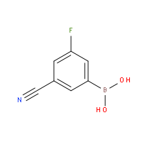 3-氰基-5-氟-苯基硼酸-CAS:304858-67-1