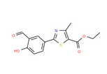2-(3-醛基-4-羟基苯基)-4-甲基噻唑-5-羧酸乙酯-CAS:161798-01-2