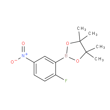 2-氟-5-硝基苯硼酸频哪醇酯-CAS:425378-68-3