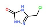 5 -氯甲基-2,4 -二氢[ 1,2,4 ]三唑-3 -酮-CAS:252742-72-6