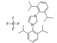 1,3-双(2,6-二异丙基苯基)咪唑四氟硼酸盐-CAS:286014-25-3