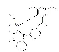 2-(二环己基膦)-3,6-二甲氧基-2'-4'-6'-三-I-丙基-11'-联苯-CAS:1070663-78-3