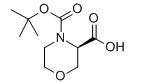 (3R)-3,4-吗啉二羧酸 4-叔丁酯-CAS:869681-70-9