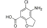 4-氨基-5-氯-2,3-二氢-7-苯并呋喃苯甲酸-CAS:123654-26-2