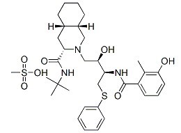 甲磺酸奈非那韦-CAS:159989-65-8