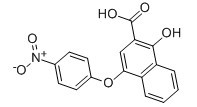 1-羟基-4-(4-硝基苯氧基)-2-萘甲酸-CAS:21894-06-4