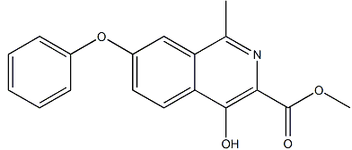 4-羟基-7-苯氧基异喹啉-3-甲酸甲酯-CAS:1455091-10-7