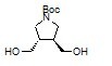 (3S,4S)-1-N-叔丁氧羰基-3,4-二羟甲基吡咯烷-CAS:895245-30-4