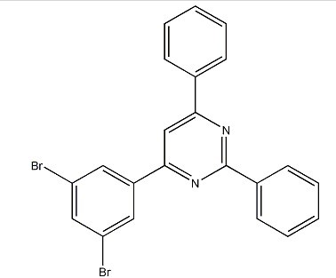 4-(3,5-二溴苯基)-2,6-二苯基嘧啶-CAS:607740-08-9