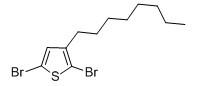 2,5-二溴-3-辛基噻吩-CAS:149703-84-4