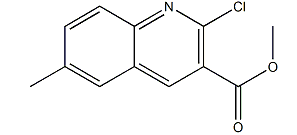 2-氯-6-甲基喹啉-3-甲酸甲酯-CAS:773874-60-5