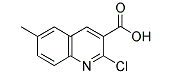 2-氯-6-甲基喹啉-3-甲酸-CAS:123638-00-6