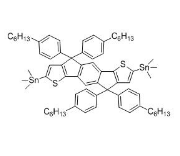 4,4,9,9-四(4-己基苯基)-s-苯并二茚并[1,2-b:5,6-b']二噻吩-2,7-双三甲基锡-CAS:1252555-61-5