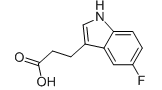 3-(5-氟-1H-吲哚-3-基)丙酸-CAS:7394-78-7