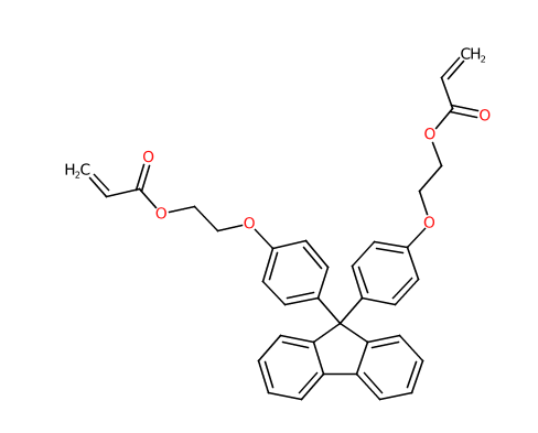 9,9-双[4-(2-丙烯酰氧基乙氧基)苯基]芴-CAS:161182-73-6