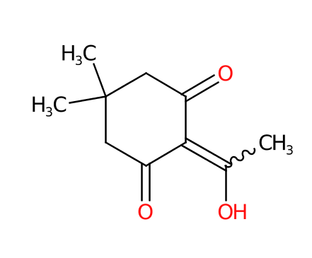 2-(1-羟基亚乙基)-5,5-二甲基环己烷-1,3-二酮-CAS:94142-97-9