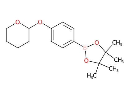 (4-(四氢吡喃-2-基)氧基)苯吡哪醇硼酸酯-CAS:889865-38-7