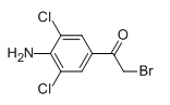 4-氨基-3,5-二氯-alpha-溴苯乙酮-CAS:37148-47-3