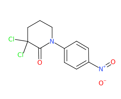 3,3-二氯-1-(4-硝基苯基)-2-哌啶酮-CAS:881386-01-2