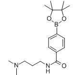 4-[[3-(二甲氨基)丙基]氨基甲酰基]苯硼酸频哪醇酯-CAS:832114-10-0