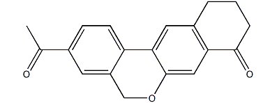 3-乙酰基-10,11-二氢-5H-二苯并[c,g]色烯-8(9H)-酮-CAS:1438383-92-6