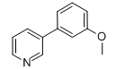 3-(3-甲氧基-苯基)-吡啶-CAS:4373-67-5